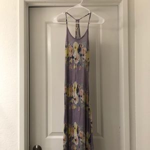 Pacsun LA hearts Floral Fitted Maxi Dress